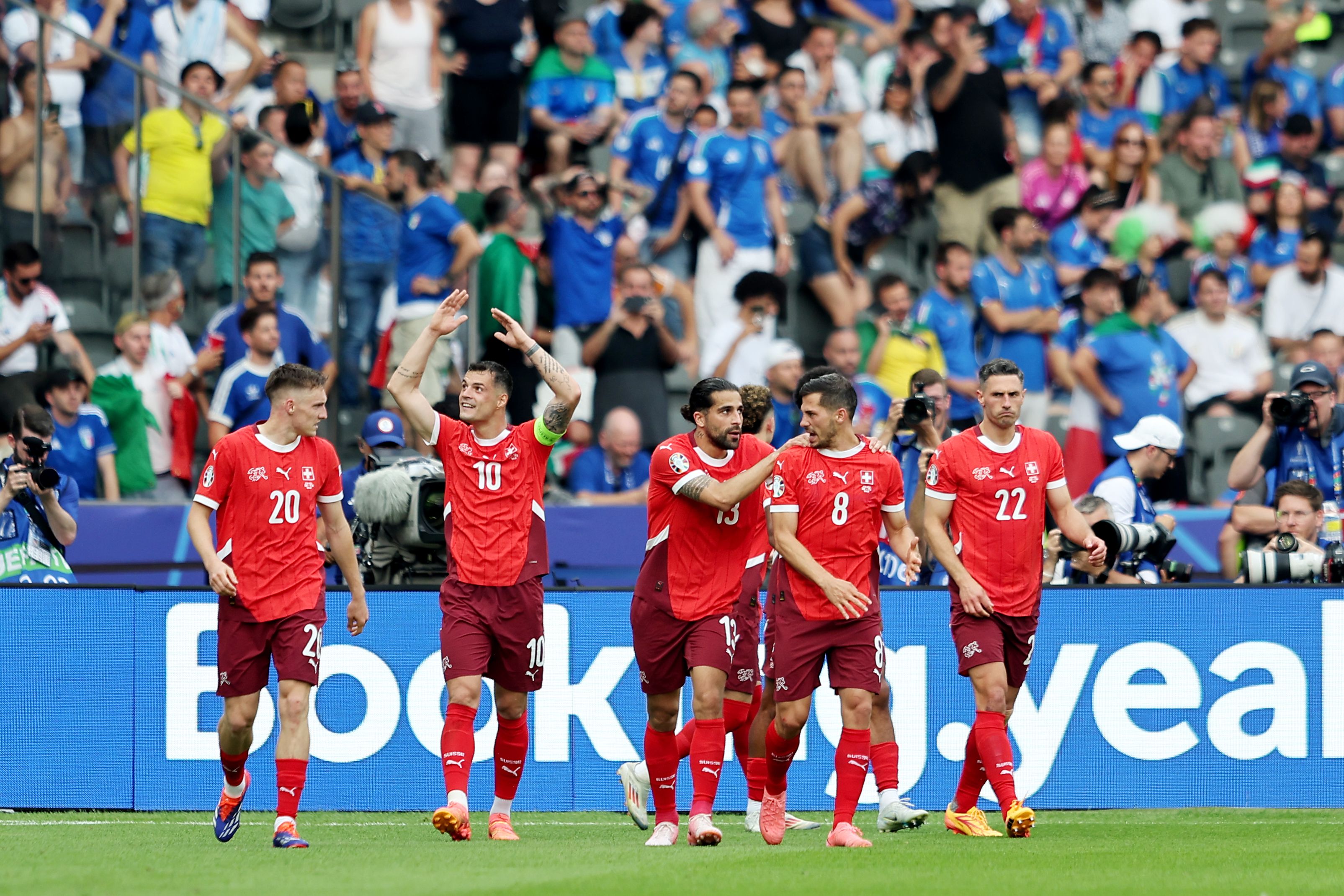 Euro 2024 : la Suisse élimine une triste Italie, tenante du titre, et file en quarts de finale
