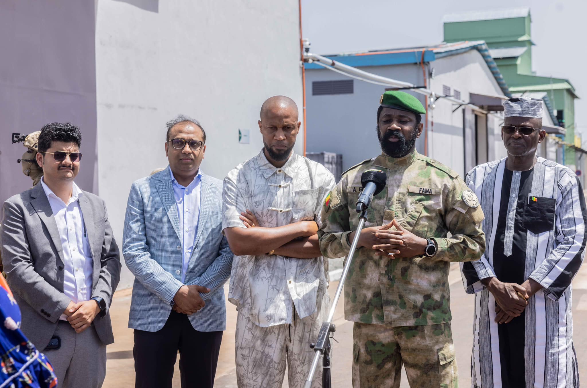 Le Président de la Transition, le Colonel Assimi GOÏTA a inauguré le Complexe Agro-Industriel Seydou Diogo Awa à Sanankoroba