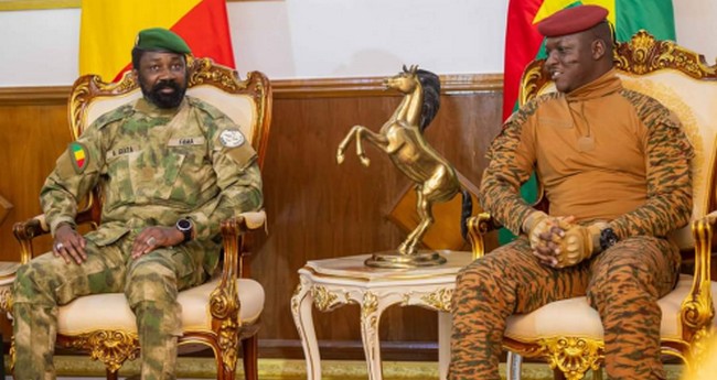 Le Colonel Assimi Goïta à Ouaga : « Nos destins sont liés, nous avons pris un chemin de non-retour… »