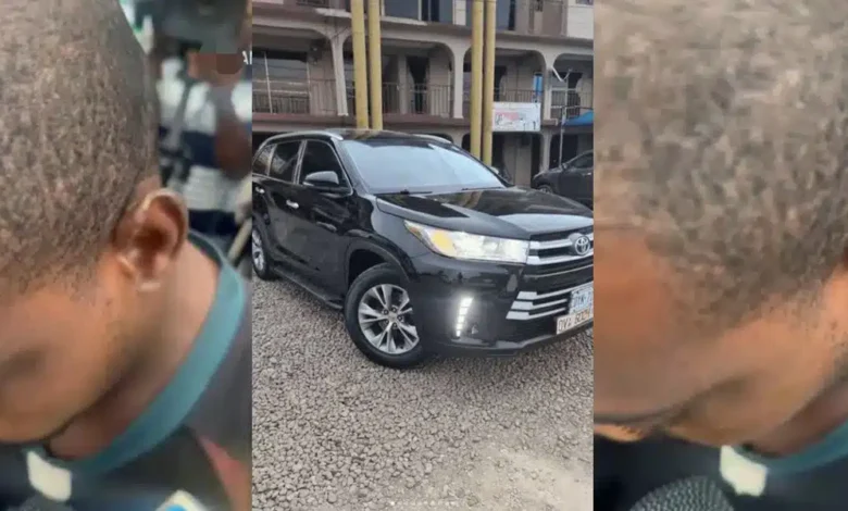 Il vole la voiture de son patron le premier jour de travail et rend témoignage à l’église