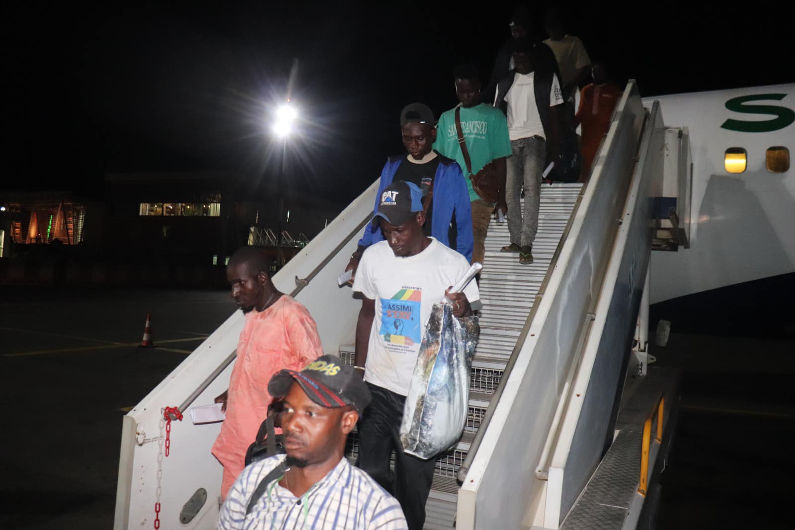 Mali : 149 migrants accueillis par le gouvernement.