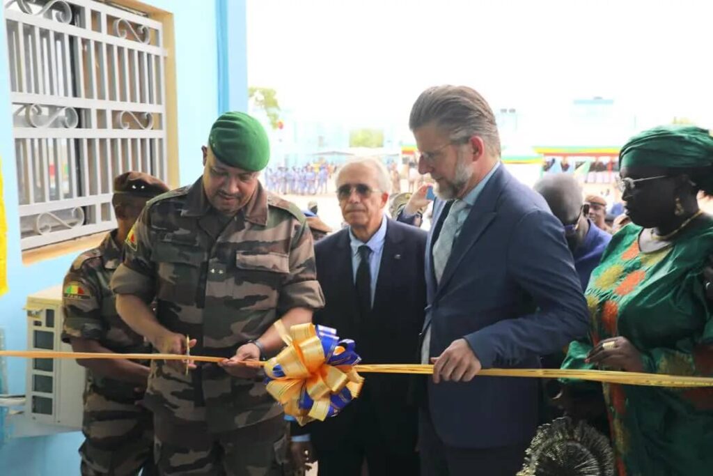Mali : inauguration d’un centre de sécurisation à Kourémalé