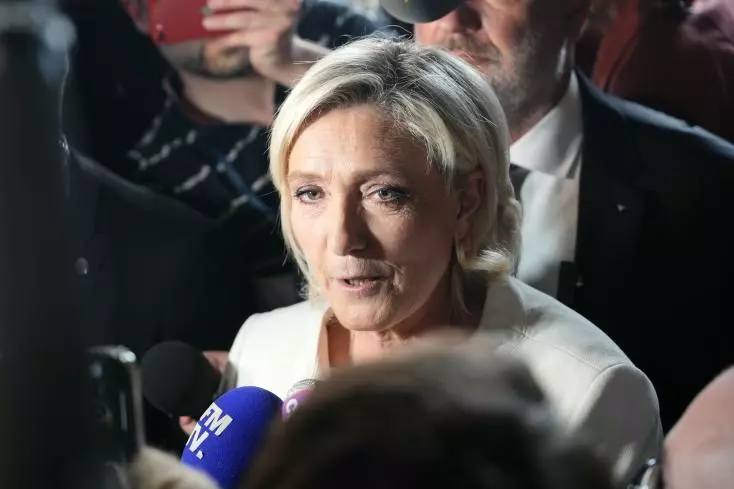 France - Législatives: "notre victoire n'est que différée", dit Marine Le Pen