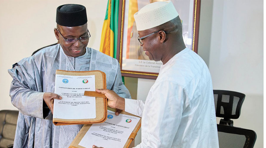 Renforcement de la protection des données personnelles : L’ADPD et  l’OCLEI signent une convention de partenariat pour trois ans