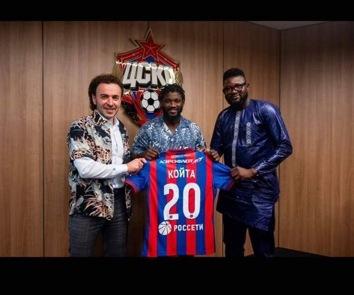 Football : Sekou Koïta signe en Russie.