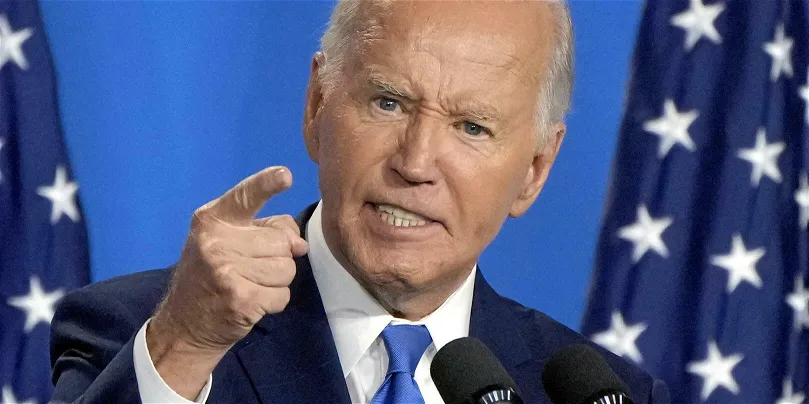États-Unis: Combatif, Joe Biden défend sa candidature mais fait deux lapsus monumentaux