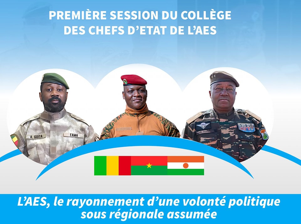 Pour l’opérationnalisation de la confédération AES : Une synergie d’actions payante pour les trois États