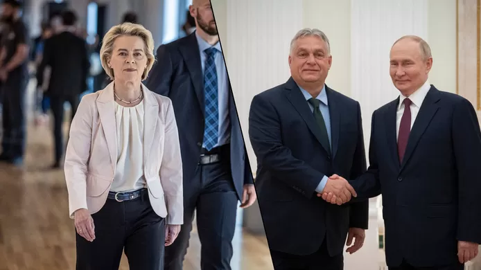 “Sans précédent!”: le ton monte encore d'un cran entre Bruxelles et Budapest après la rencontre Orban/Poutine