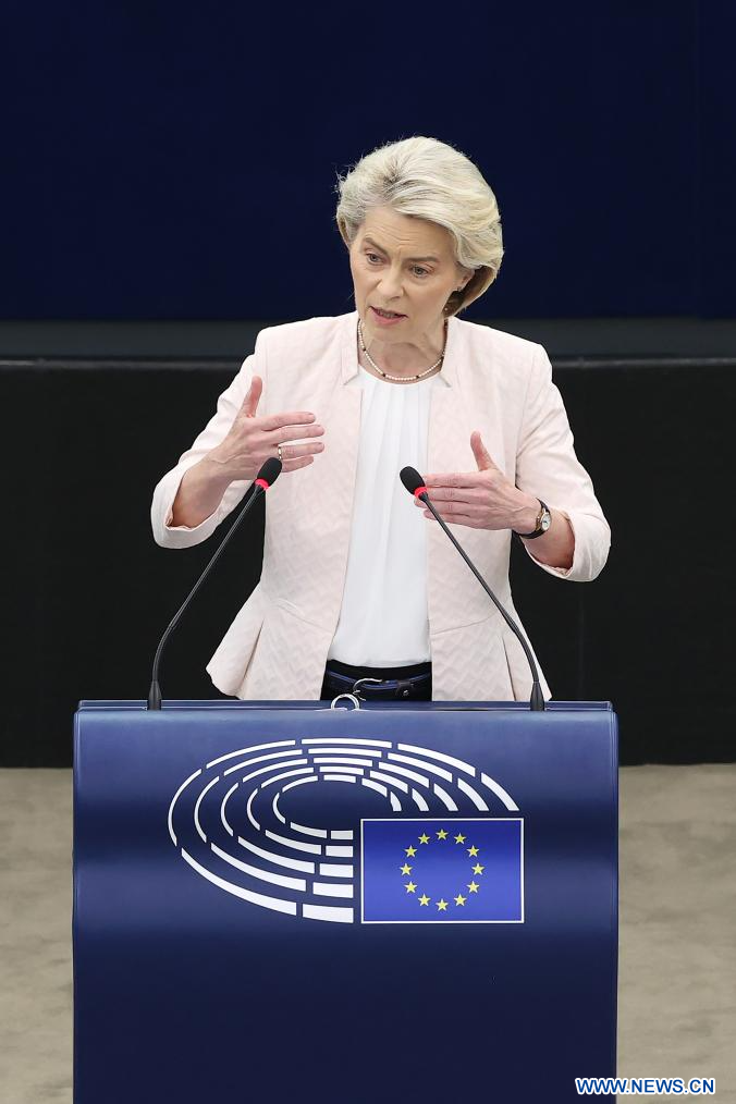Le Parlement européen renouvelle le mandat d'Ursula von der Leyen à la tête de la Commission européenne