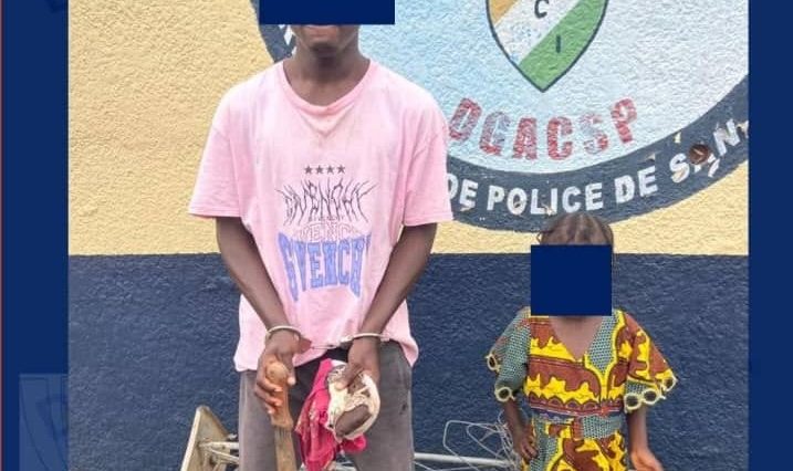 Côte d'Ivoire : il tente d'égorger sa fillette de sept ans pour un rituel 