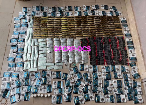 Lutte contre les stupéfiants : Une saisie remarquable de comprimés à la foire de Marakacoungo