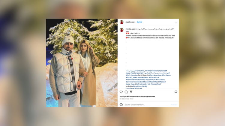 La princesse de Dubaï annonce son divorce à son mari avec une déclaration cinglante sur Instagram