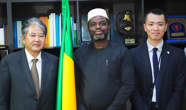 Ministère de la justice et des droits de l’homme : L’ambassadeur du Japon reçu par Kassogué !