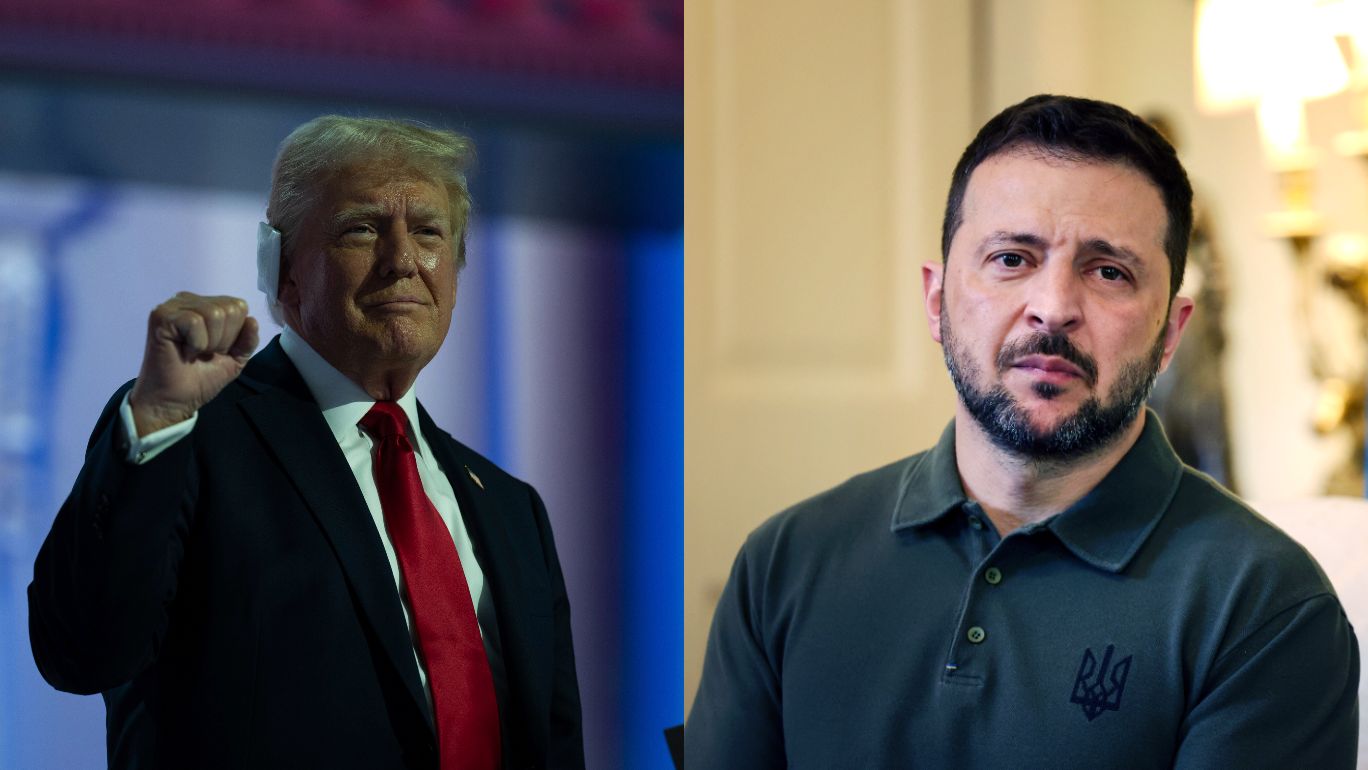 Guerre en Ukraine : lors d’un appel téléphonique, Donald Trump a promis à Zelensky "d’apporter la paix" et mettre fin au conflit