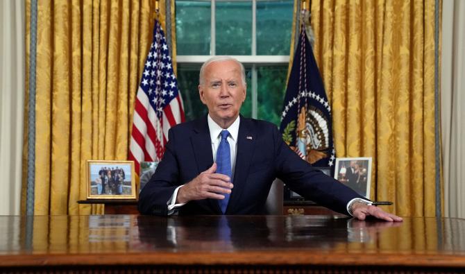 "Sauver la démocratie", laisser la place à plus jeune: Biden explique son retrait