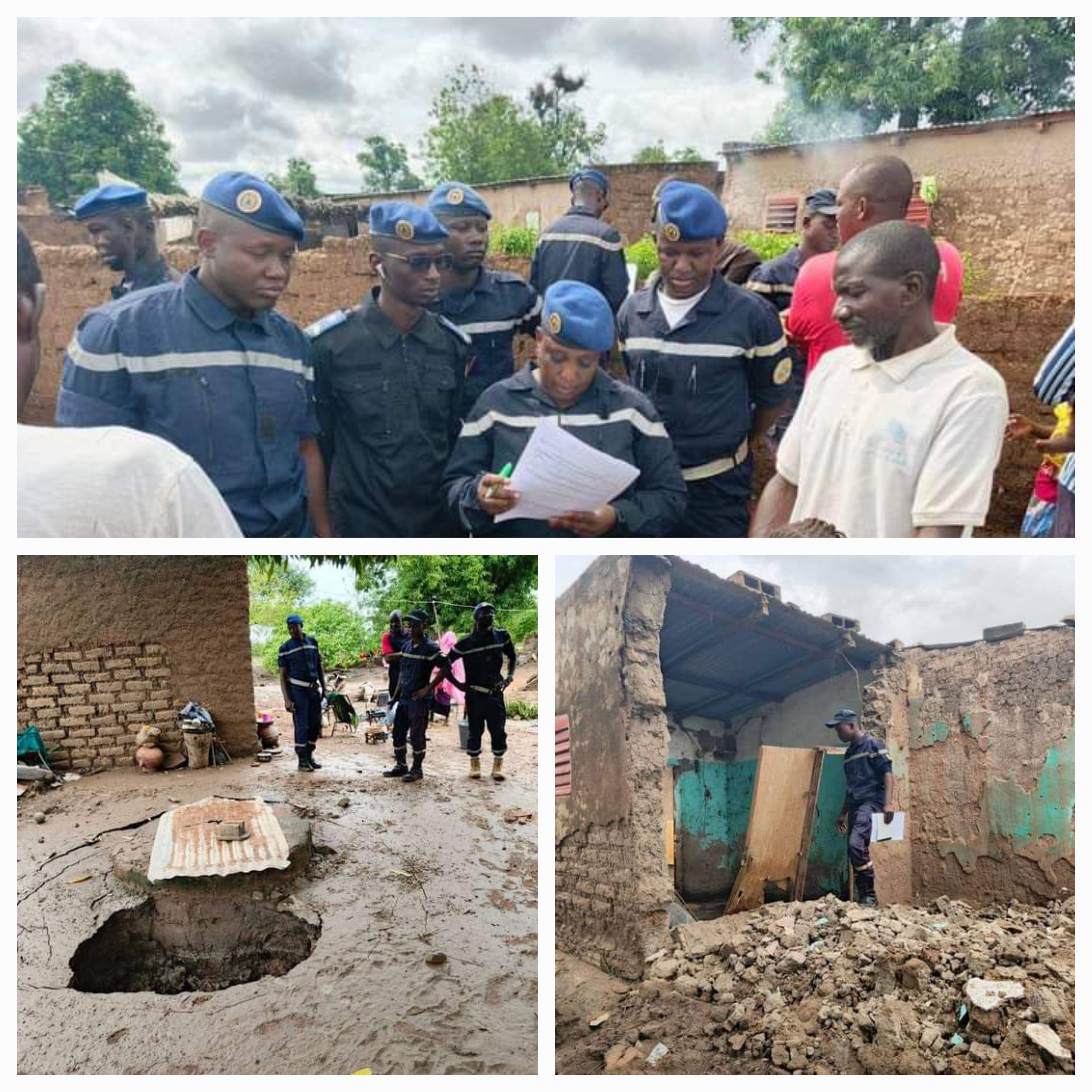 Mali: Le village de N'Pèssoba inondé 