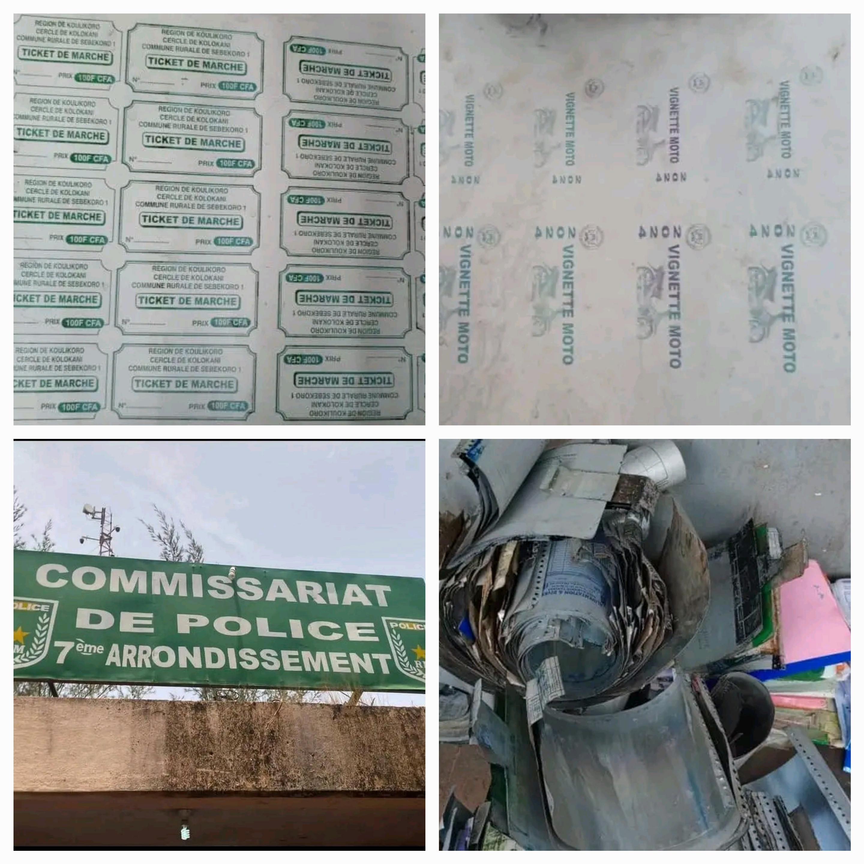 Mali : Un réseau de falsification de documents démantelé par le Commissariat de Police de Sogoniko