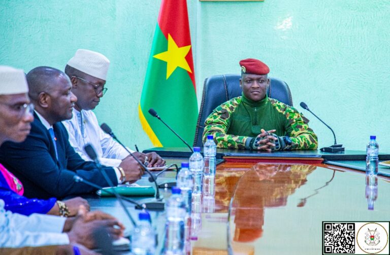 Coopération parlementaire : le Président du Faso échange avec le Chef du parlement malien