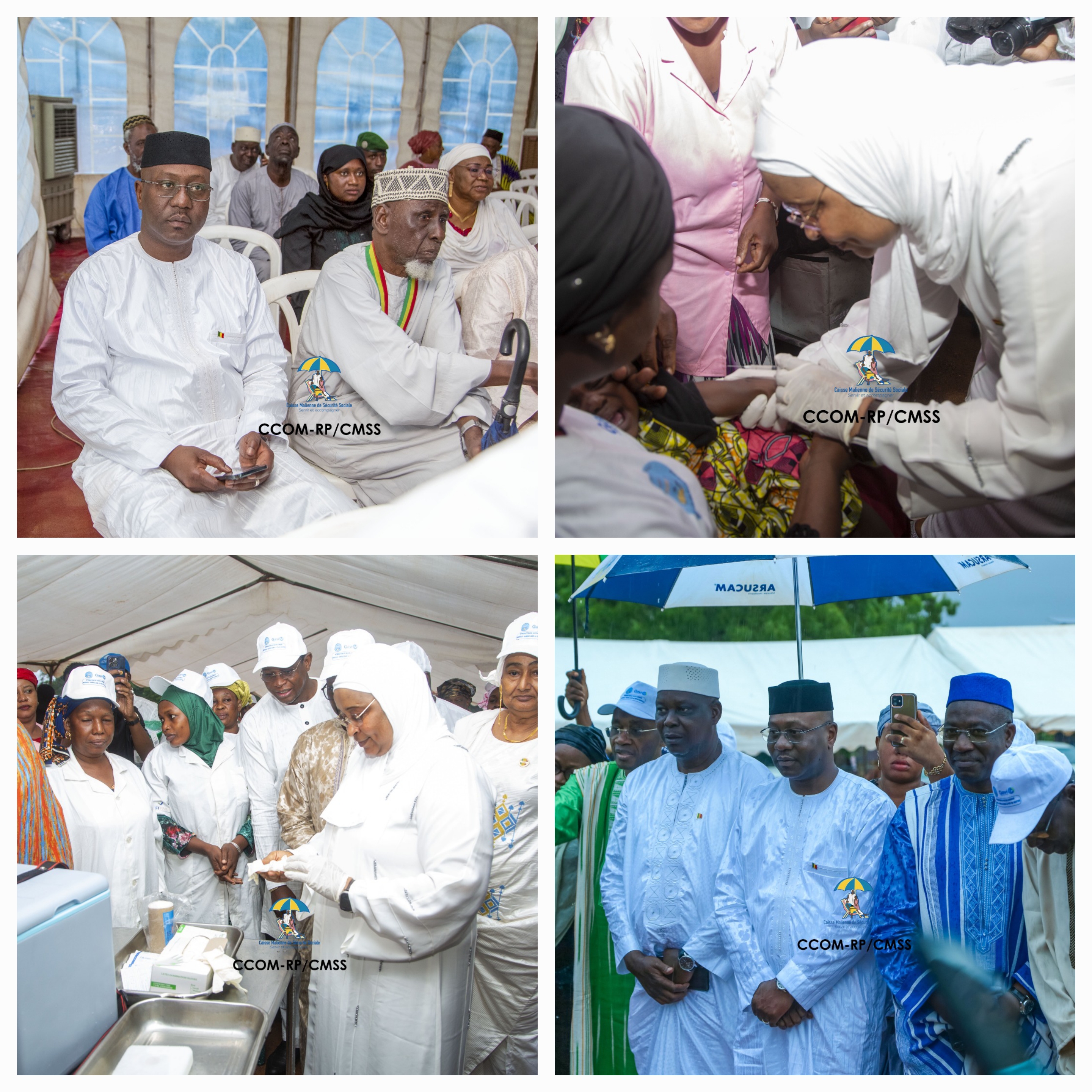 Programme élargi de vaccination de routine : L’introduction du vaccin combiné contre la rougeole et la rubéole.