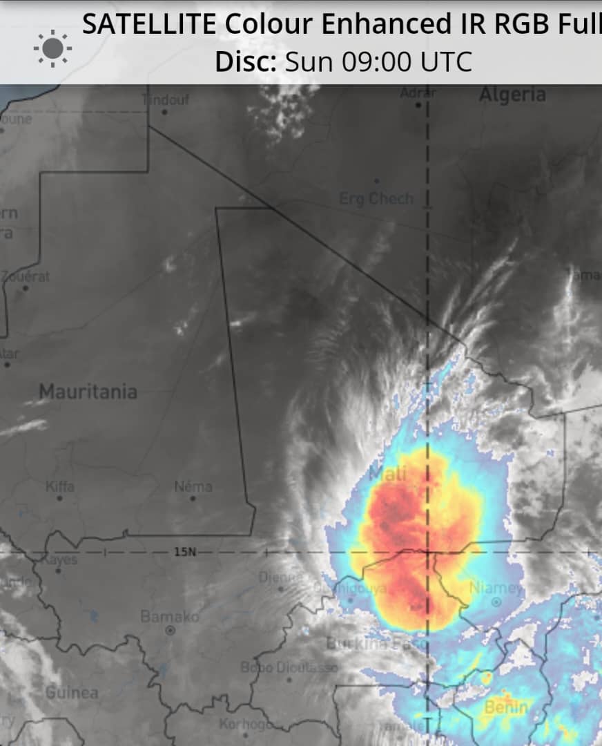 Mali: Prévisions météorologiques 