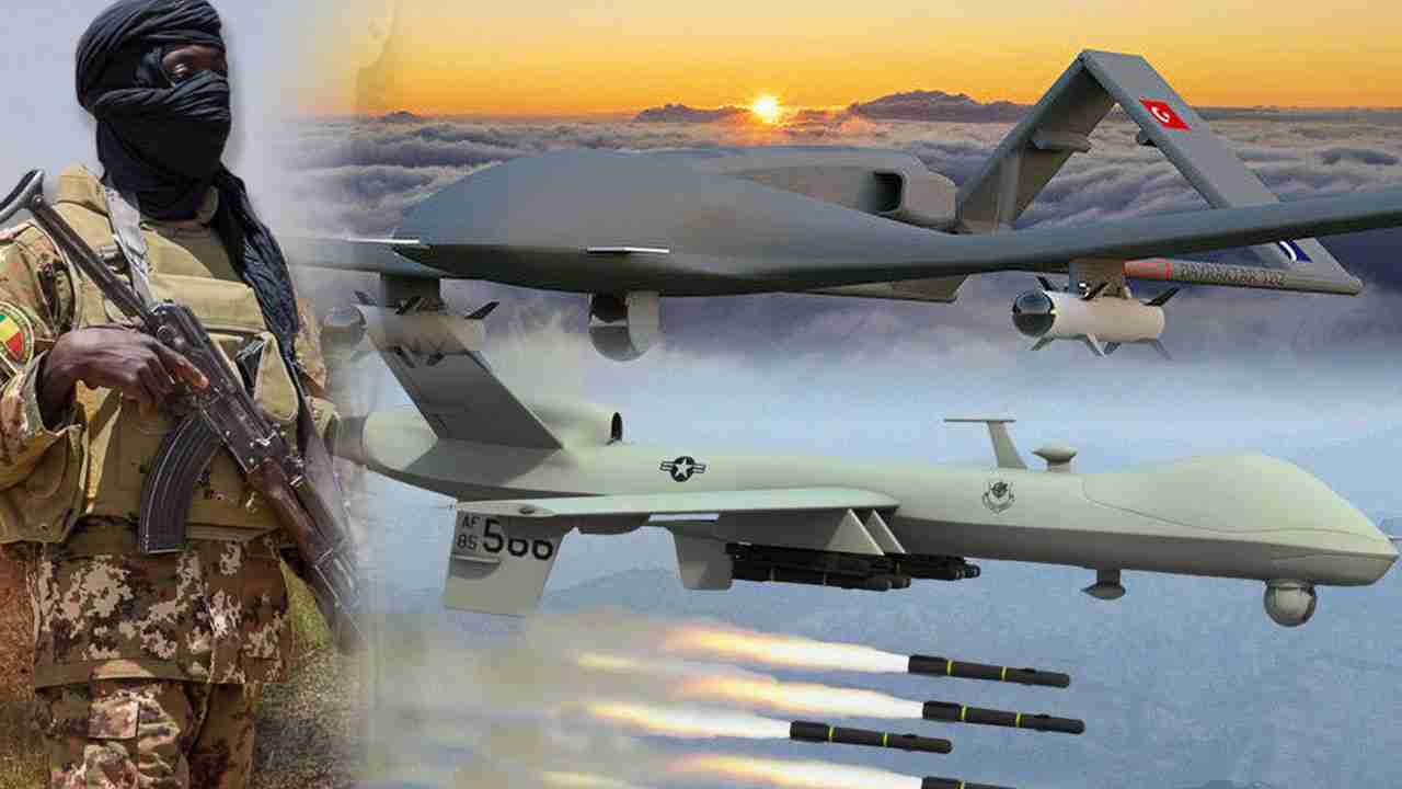 Les vecteurs aériens des FAMa en campagne dans le secteur de Tinzawaten 