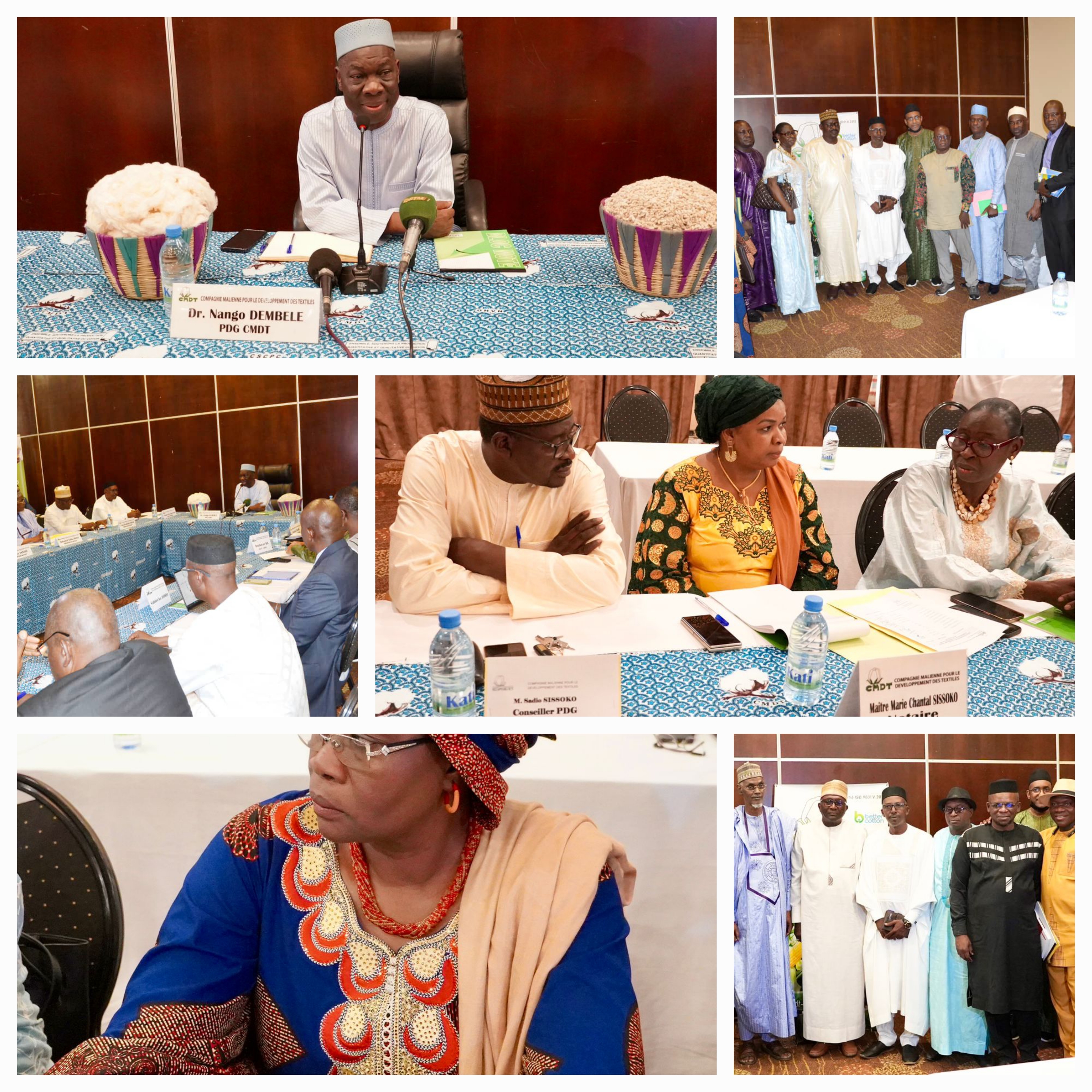 Tenue de la 101ème Session du Conseil d'Administration de la Holding CMDT-SA