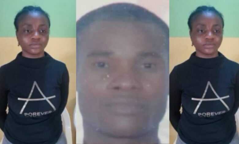 Une femme de 23 ans t.ue son mari et tente de fuir avec ses biens