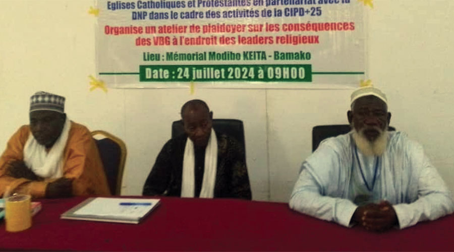 Lutte contre les VBG au Mali : Les leaders religieux unissent leurs voix