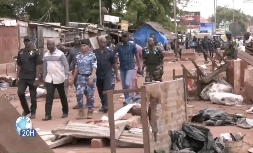 Bamako : l'ancien marché de Kalabancoro déguerpi