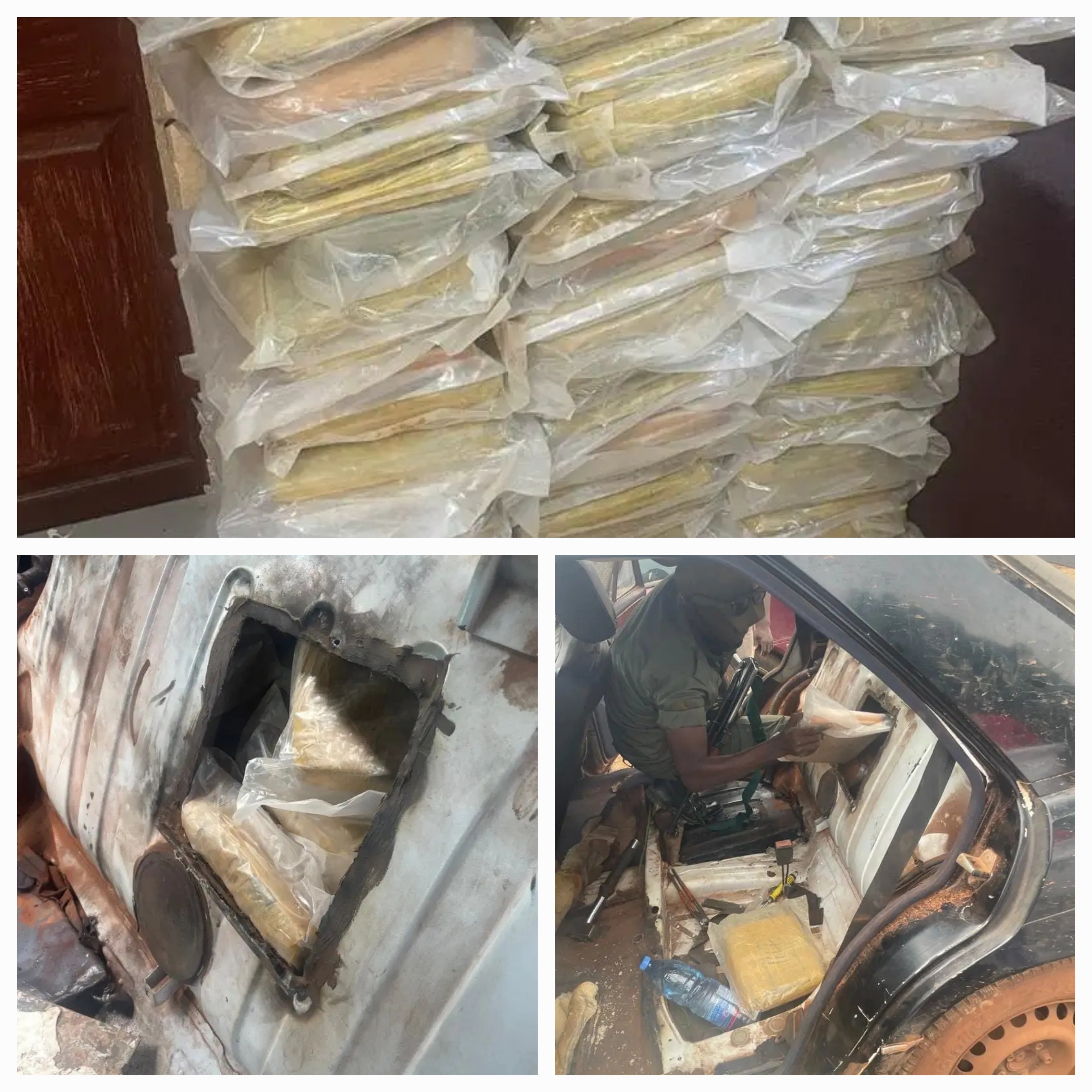 Douanes maliennes : 78 briques de cannabis saisies à Diboli