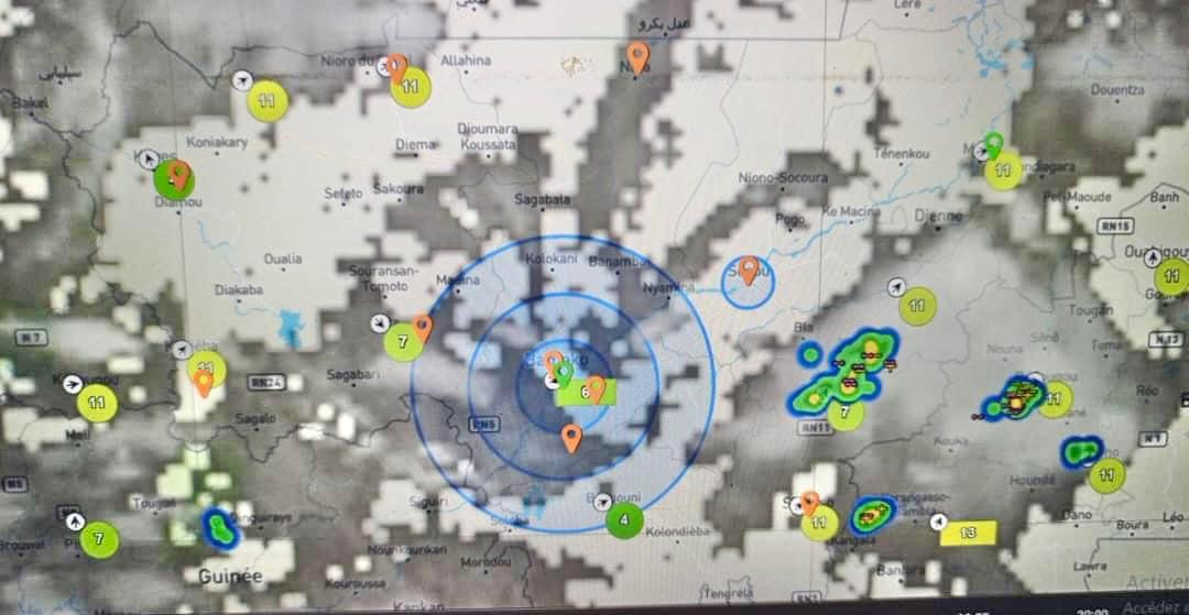 Bulletin météorologique du 10 août 2024: Situation générale    