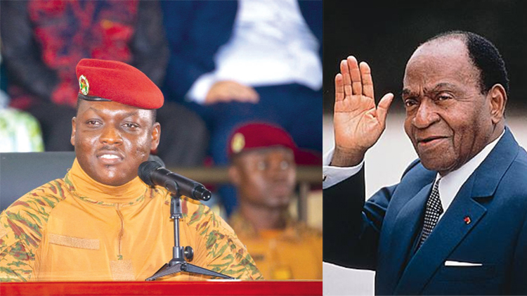 Capitaine Ibrahim Traoré:  « Houphouët a eu peur et il s’est rallié à l’impérialisme. Ils l’ont utilisé pour éliminer … »