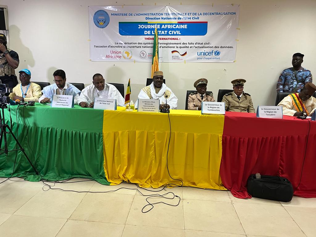 La journée africaine de l'état-civil : La septième édition célébrée au Mali