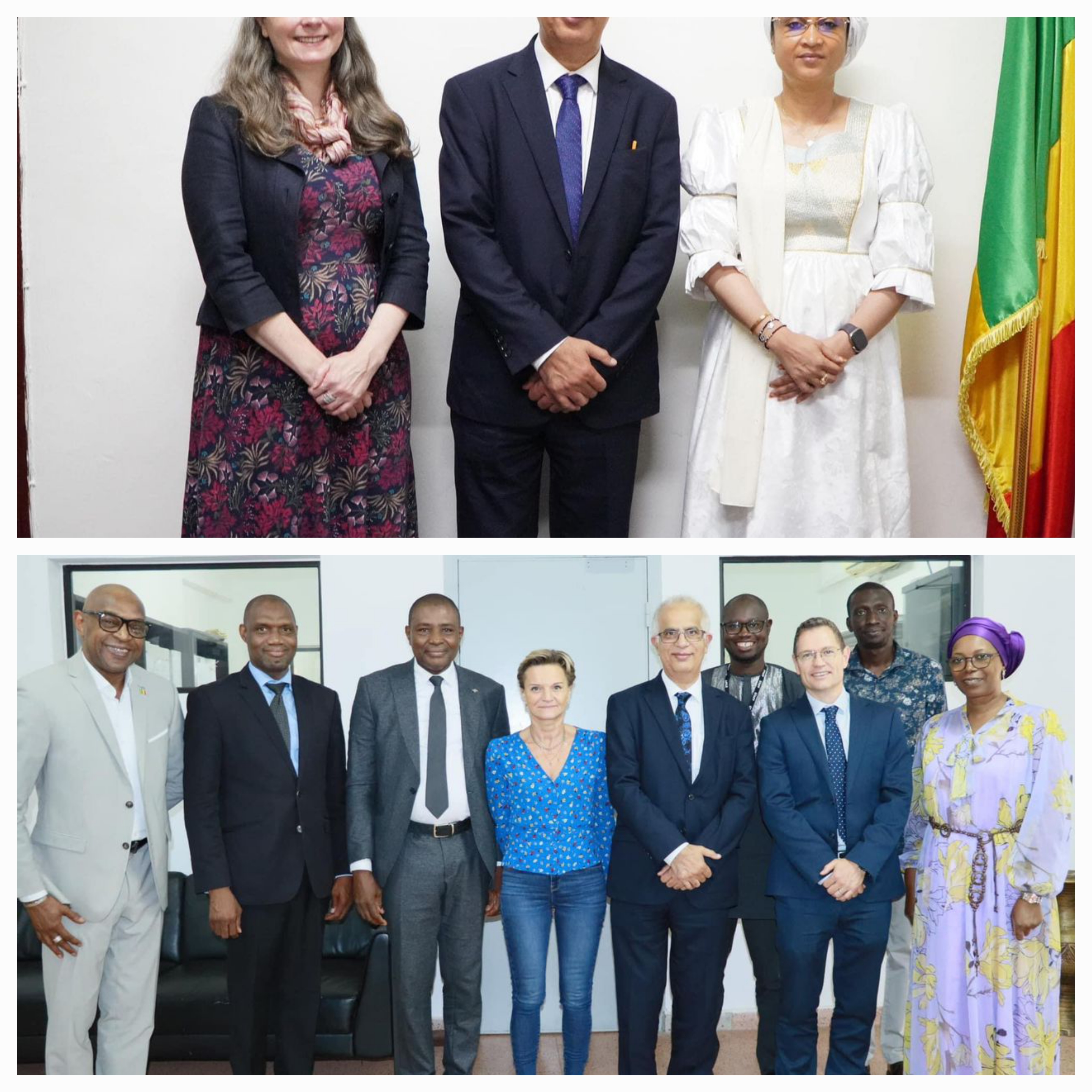 Visite au Mali du Professeur Adnan Khan, économiste principal auprès du  FCDO, Royaume Uni dans le cadre du renforcement de la collaboration 
