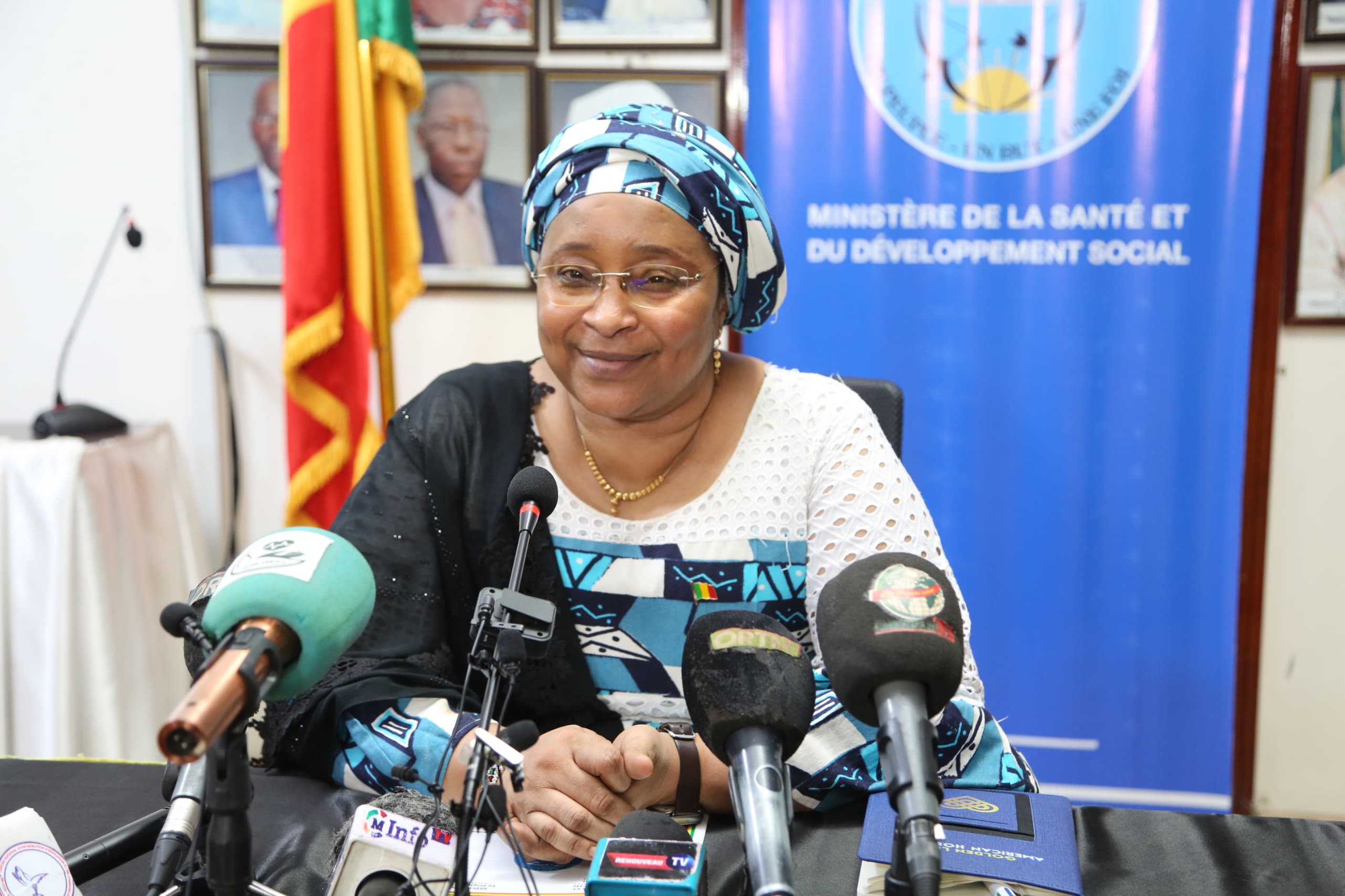 Variole de singe : « Zéro cas décelé au Mali à ce jour mais la riposte est bien implantée » dixit le ministre de la Santé, Assa Badiallo TOURE.