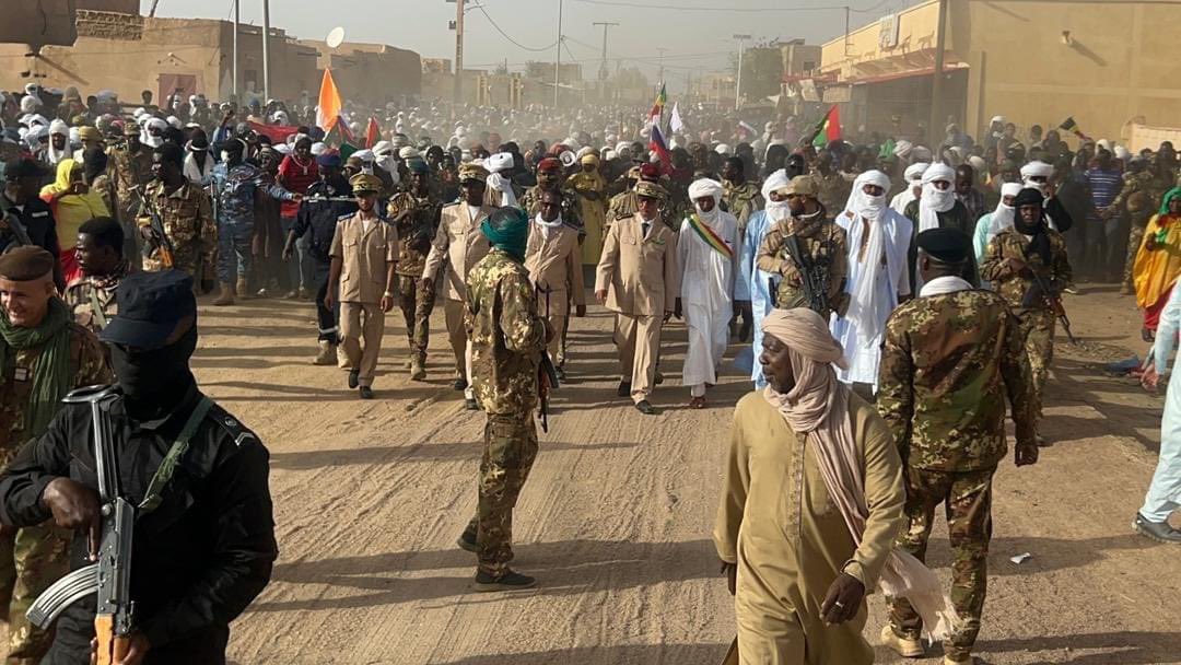 Kidal: marche de soutien à l'armée