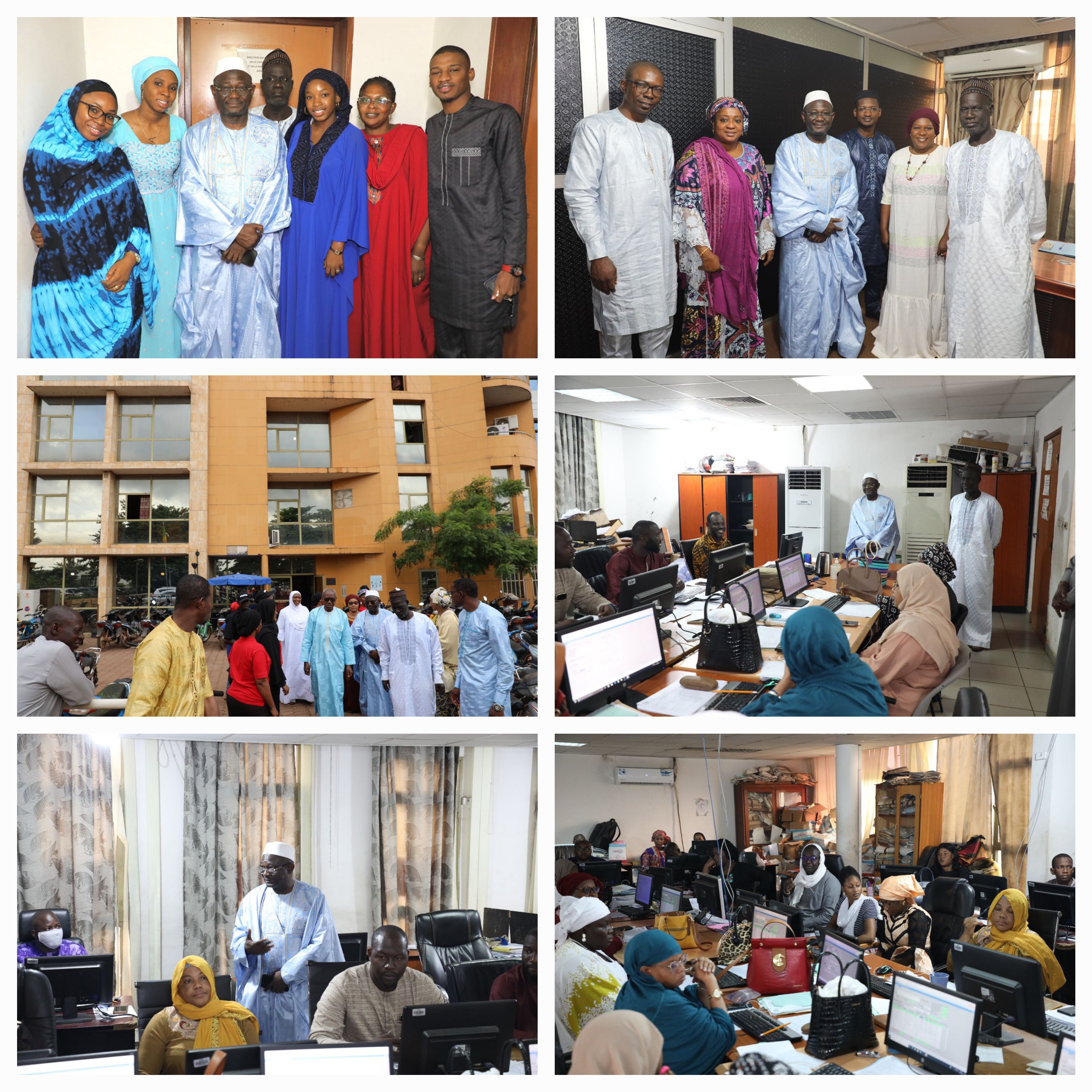 INPS: Le DG Ousmane Karim COULIBALY en visite inopinée 