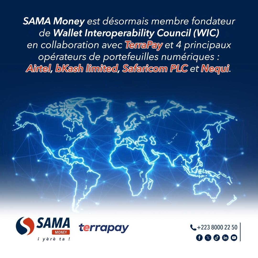 Mali: la Fintech Sama Money devient membre fondateur du Wallet Interoperability Council (WIC)