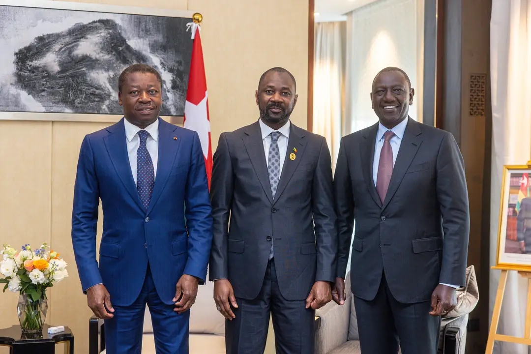 FOCAC 2024 : le Président de la Transition rencontre ses homologues de la Mauritanie, du Togo et de la Centrafrique