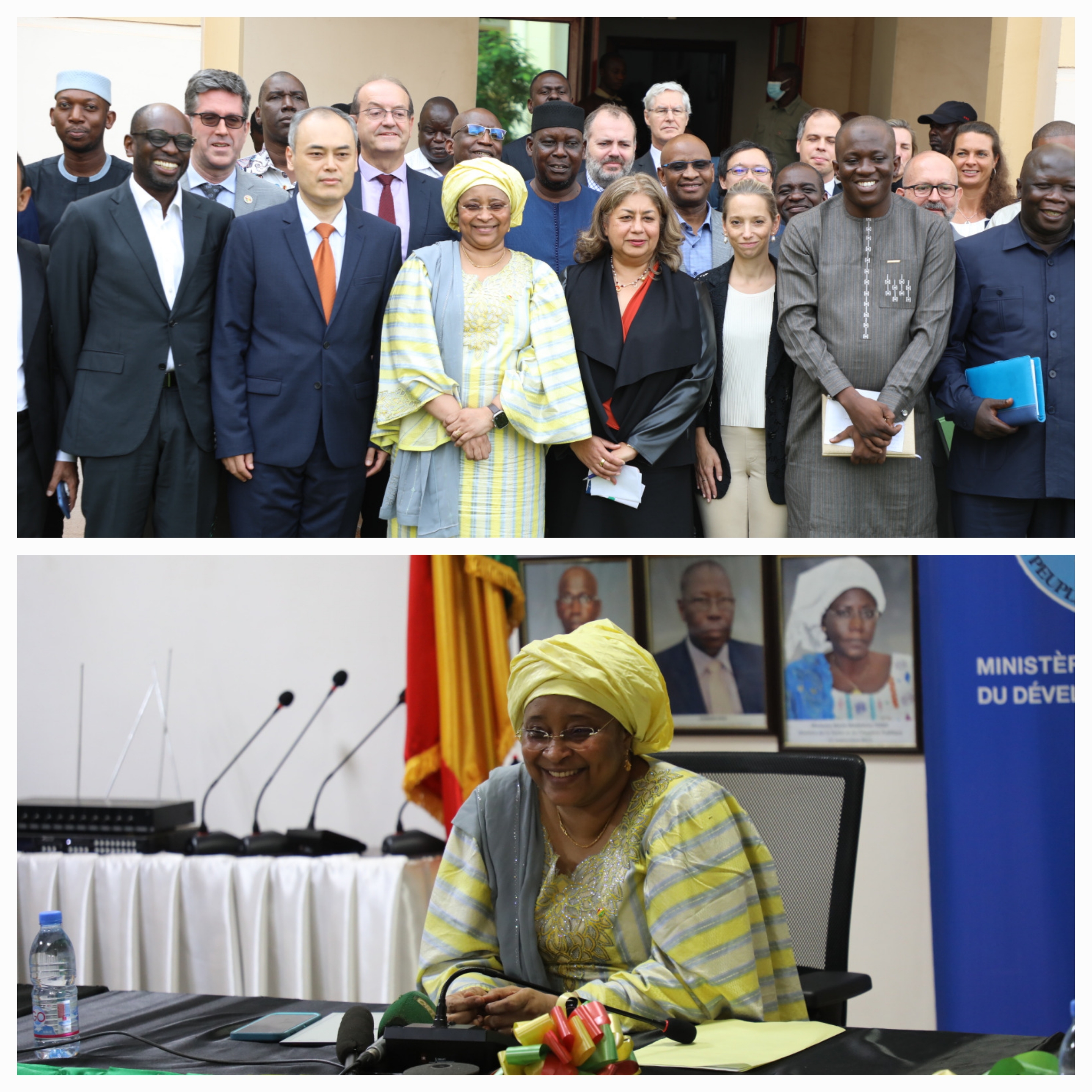 Riposte aux catastrophes naturelles: Pour un besoin humanitaire de 3 milliards de Fcfa, le ministre Assa Badiallo TOURE tire la sonnette d'alarme en présence des partenaires humanitaires et diplomatiques.