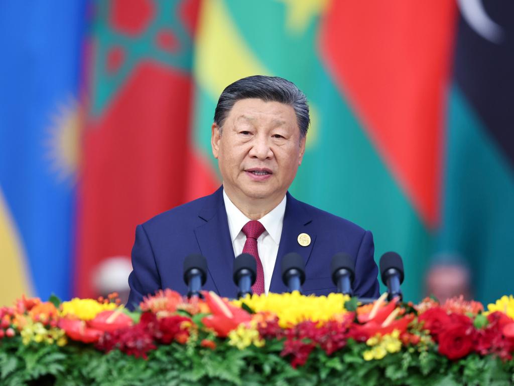(FCSA) Xi Jinping propose des plans d'actions pour faire avancer conjointement la modernisation avec l'Afrique