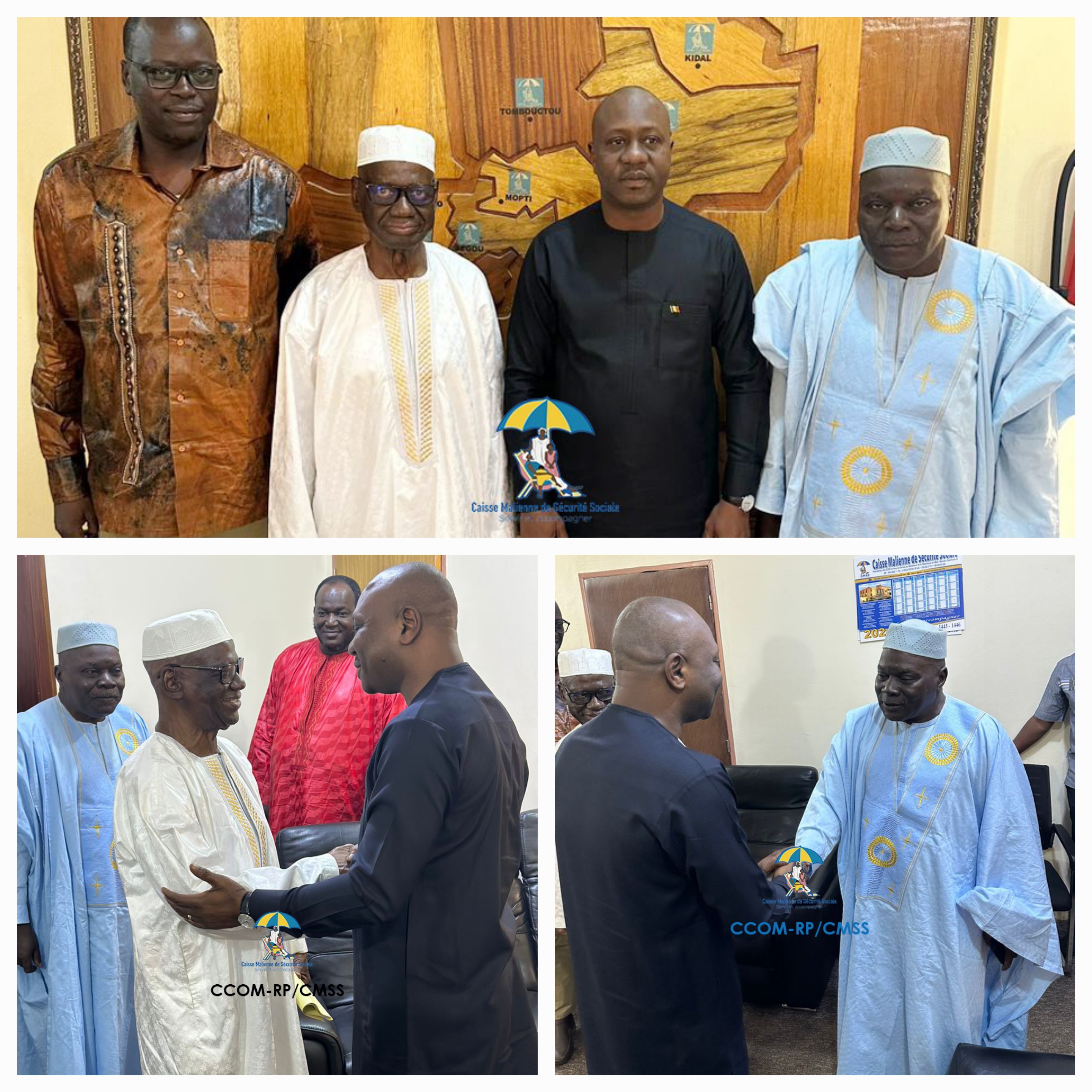 Partenariat : Le nouveau président de la FNAR présenté au Directeur Général de la CMSS.