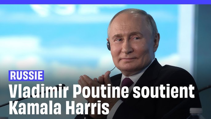 Élection américaine: pourquoi Vladimir Poutine soutient-il Kamala Harris?