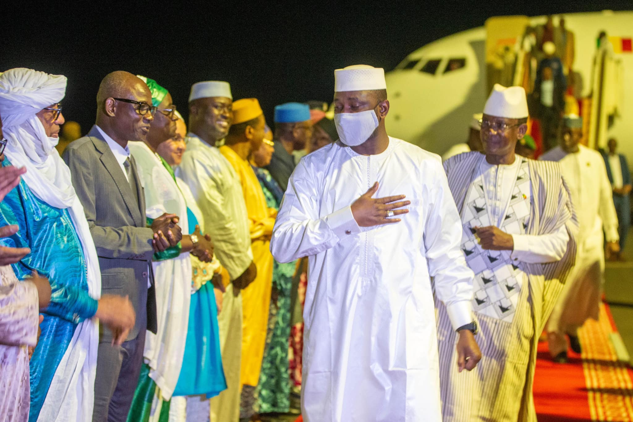 FOCAC2024: Le Président de la Transition et sa délégation regagnent Bamako 