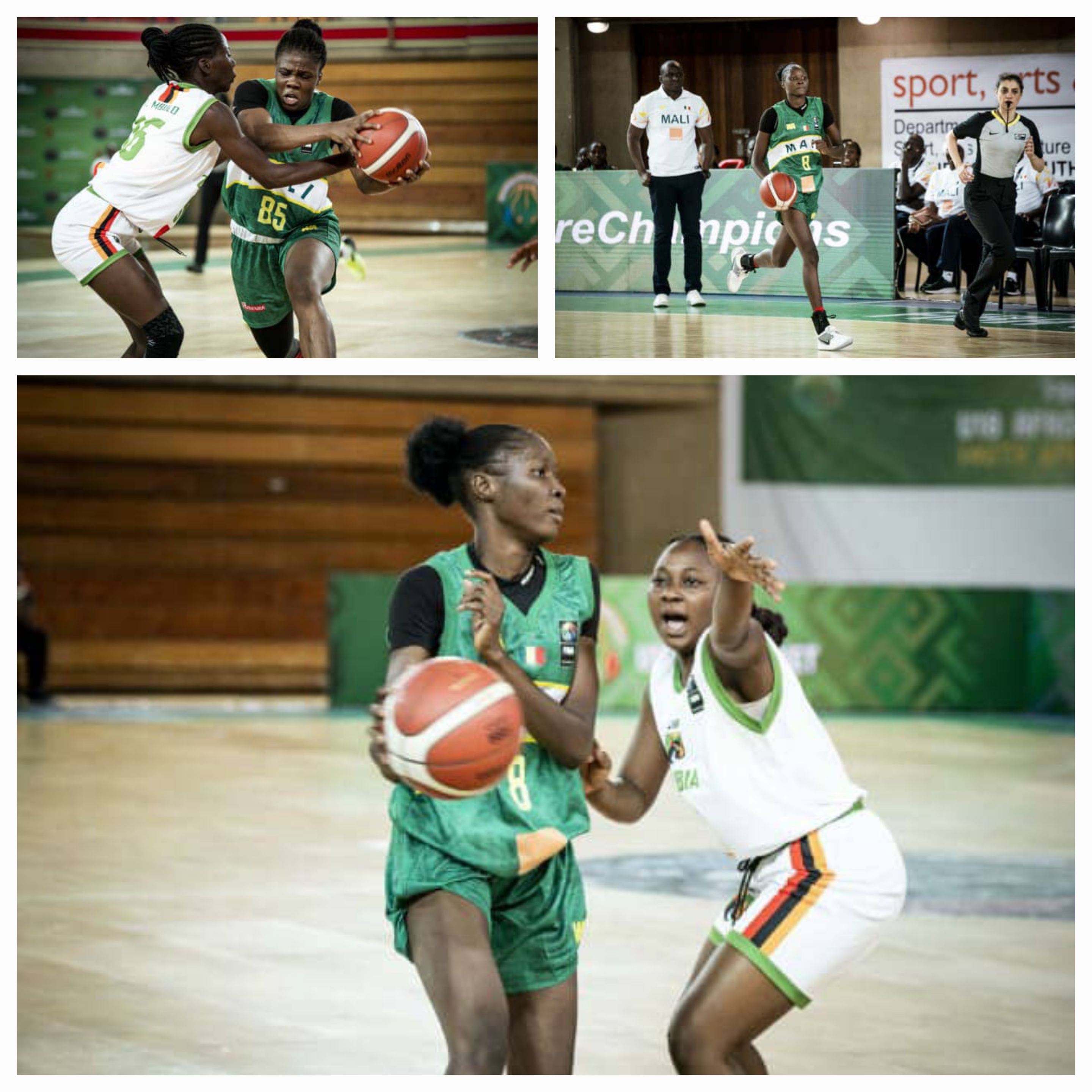 Afrobasket U-18 filles : Les Aiglonnes écrasent la Zambie