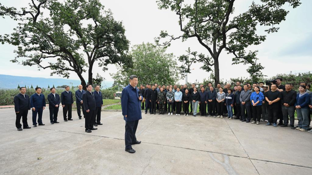 Xi Jinping effectue des inspections dans les provinces du Shaanxi et du Gansu (nord-ouest)