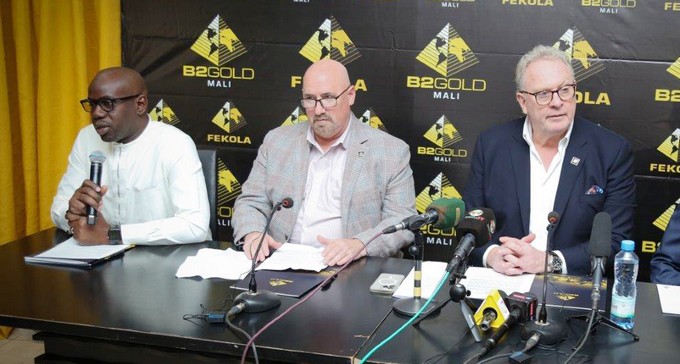Complexe Fekola : B2Gold conclut un accord sur les termes avec le gouvernement malien