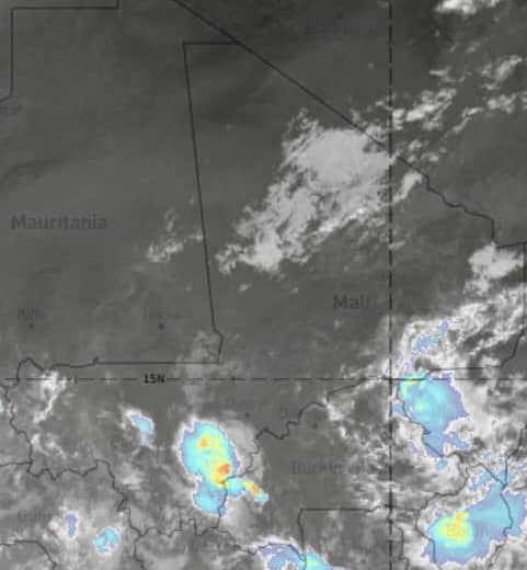 La prévision météorologique  du 14 septembre 2024