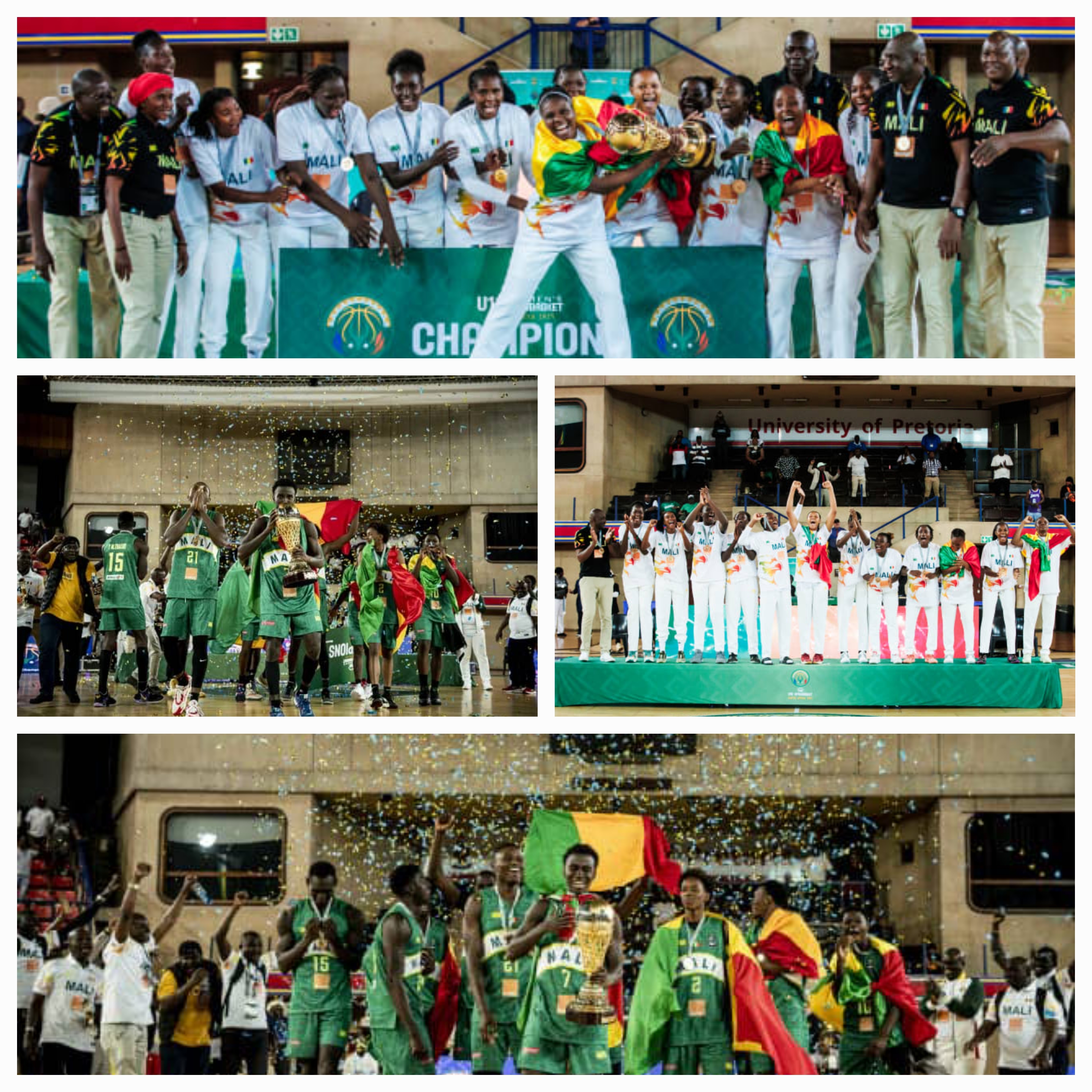 FIBA U18 Afrobasket Pretoria 2024 : le Mali sur le toit de l’Afrique