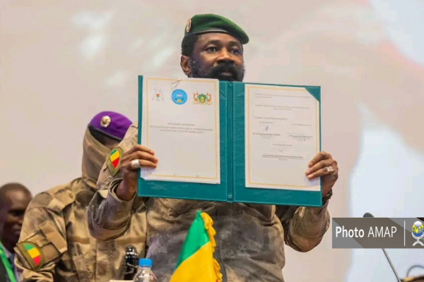 Goïta: l’AES fait face à des défis sécuritaires dont le soutien du terrorisme au Sahel par l’Ukraine